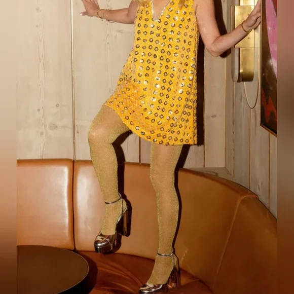 Antonio Melani x Nat Note Pia Mirror Metallic Platform Pumps. Gold  (Size 9) - Picture 12 of 15